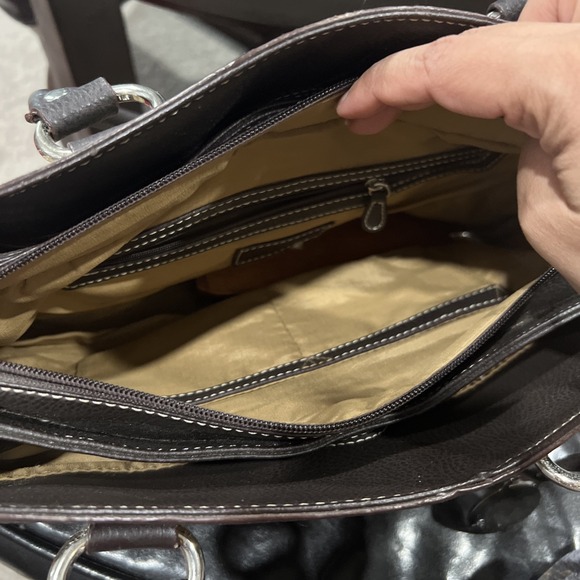 SOPHIA CAPERELLI CAMEL &‎ Brown HANDBAG/Purse - Picture 6 of 6